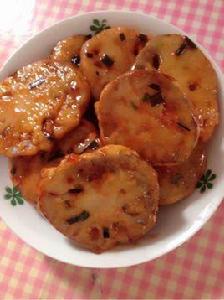 糖醋藕餅 糖醋藕餅