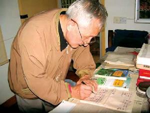 王望槐本人被採訪照片