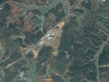 安仁火車站4面環山，易守難攻