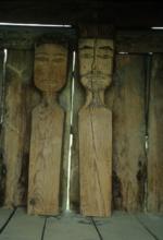 安東國神堂供奉的恭愍王夫妻偶像