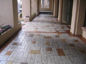 酸著色銳新地坪