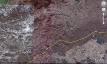 朝鮮金華上甘嶺地圖