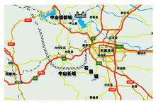 中山長城走向圖