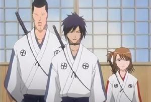 六回生青鹿(左)檜佐木(中)蟹澤(右)