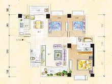 城市山水豪園戶型圖