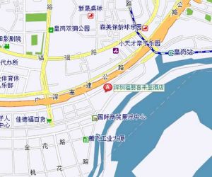 深圳福朋喜來登酒店 地理位置