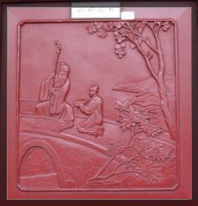 圯橋授書 圯橋授書