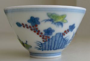 成化鬥彩三秋杯 成化鬥彩三秋杯