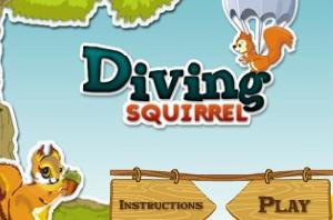 松鼠空降小遊戲截圖