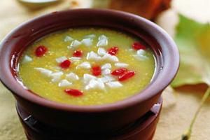 枸杞青豆玉米羹 枸杞青豆玉米羹