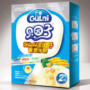 貝因子2段DHA+AA雙歧因子營養米粉