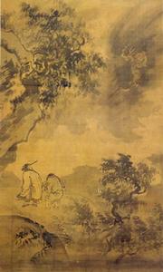 起蛟圖軸 起蛟圖軸