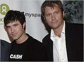 Myspace創始人湯姆·安德森和克里斯·德沃夫