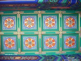 天花彩畫 天花彩畫