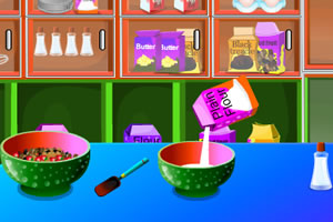 跟薩拉學做水果蛋糕