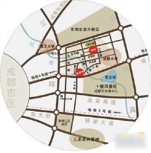 龍錦灣——交通圖