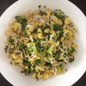 銀魚菜花 銀魚菜花