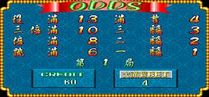 進入大滿貫時的畫面