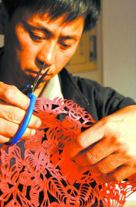 剪紙大師  郭樹林