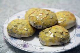 豆沙杏仁小麵包 豆沙杏仁小麵包