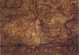 龍鳳虎紋繡羅 龍鳳虎紋繡羅