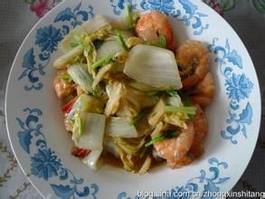 海蝦燉白菜 海蝦燉白菜