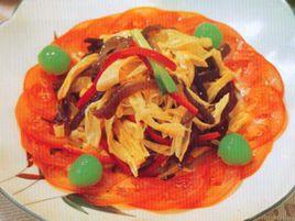 木耳燒腐竹 木耳燒腐竹