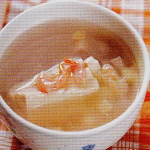 海米豆腐羹 海米豆腐羹