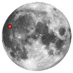 隕石坑月面位置