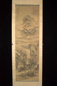 清龔賢秋山茅舍圖 清龔賢秋山茅舍圖