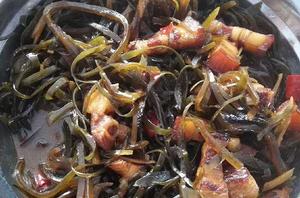 燉海帶絲 燉海帶絲