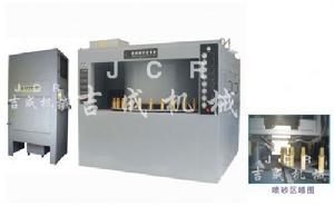 JCR-Z2508三十二工位無間歇自動轉盤噴砂機