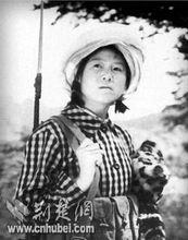 青年時期颯爽英姿陳傳香