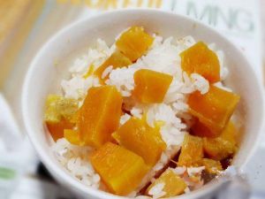 南瓜香米飯 南瓜香米飯