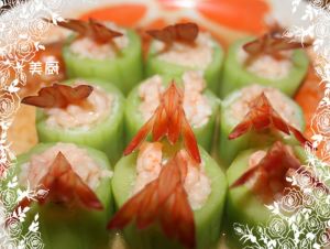 鳳尾青瓜盅 鳳尾青瓜盅