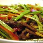 芹菜牛肉絲 芹菜牛肉絲