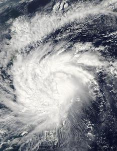 即將登入的颱風“尤特”