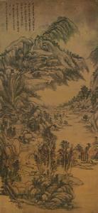 王原祁山水圖軸 王原祁山水圖軸