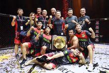 2017.5.13黑龍江省龍雲綜合格鬥俱樂部榮獲精武門團體總決賽冠軍