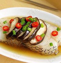 香菇蒸鱈魚 香菇蒸鱈魚