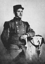 從軍時的海因里希&middot;布呂寧