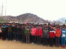 林清寺中學操場晨會