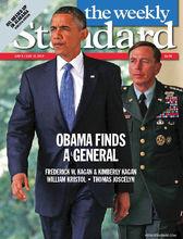 《標準周刊》封面上的歐巴馬和彼得雷烏斯