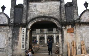 馬曉軍故居大門經常被用作電影拍攝場景