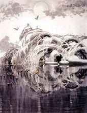 於志學先生國畫冰雪作品