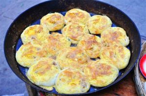 菱角蛋餅 菱角蛋餅