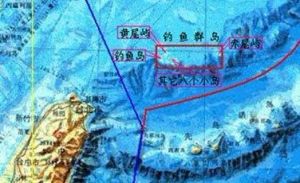 下虎牙島，位於黃尾嶼北