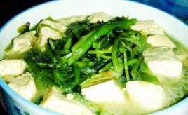 雪裡紅燉豆腐 雪裡紅燉豆腐