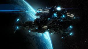 休伯利安號[暴雪出品的星際爭霸2遊戲內人族戰艦]