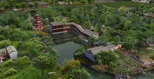 慈雲普護全景-復原圖